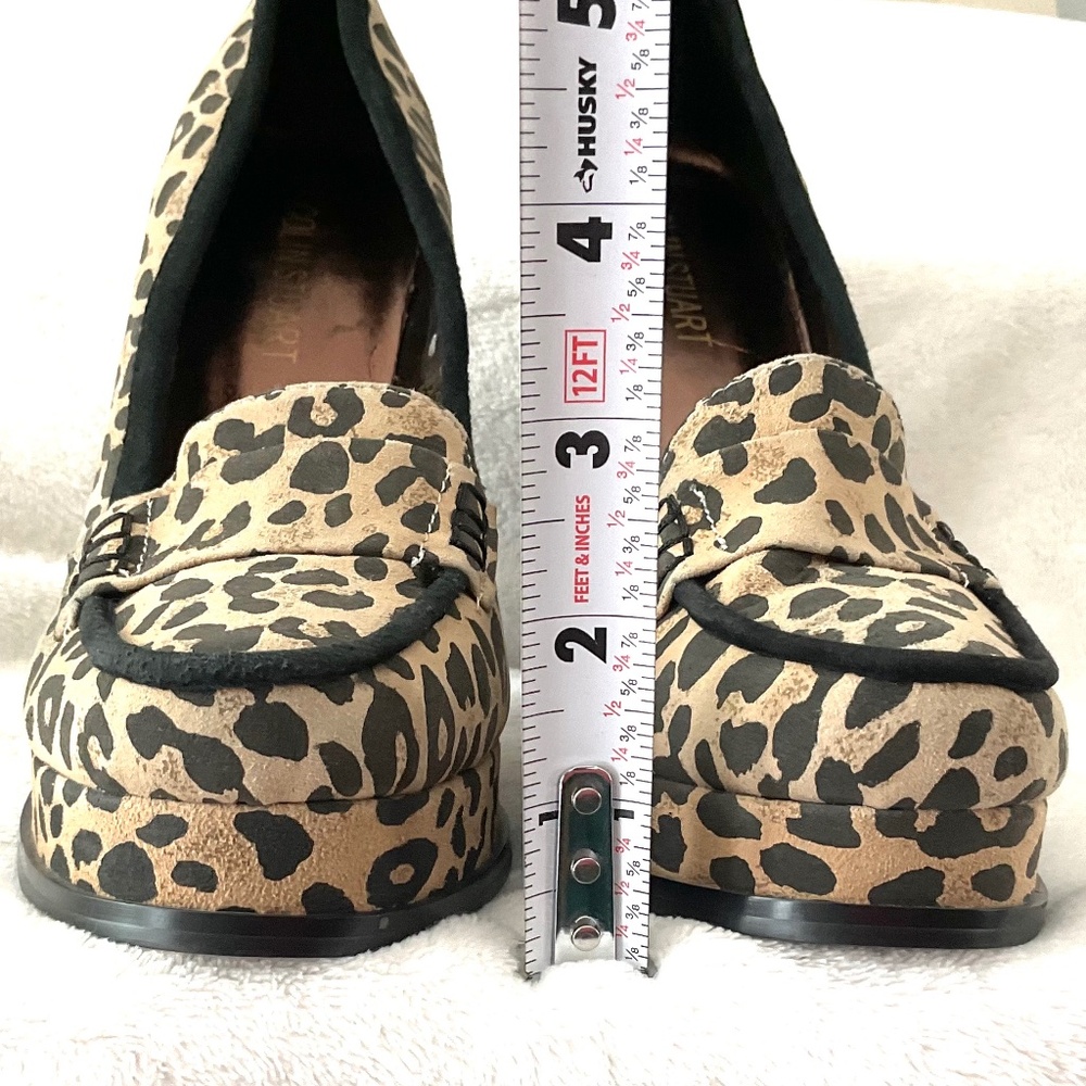 Colin Stuart~Women’s Platform‎ Leopard Print Leather Heels Size 7.5B - Picture 10 of 15